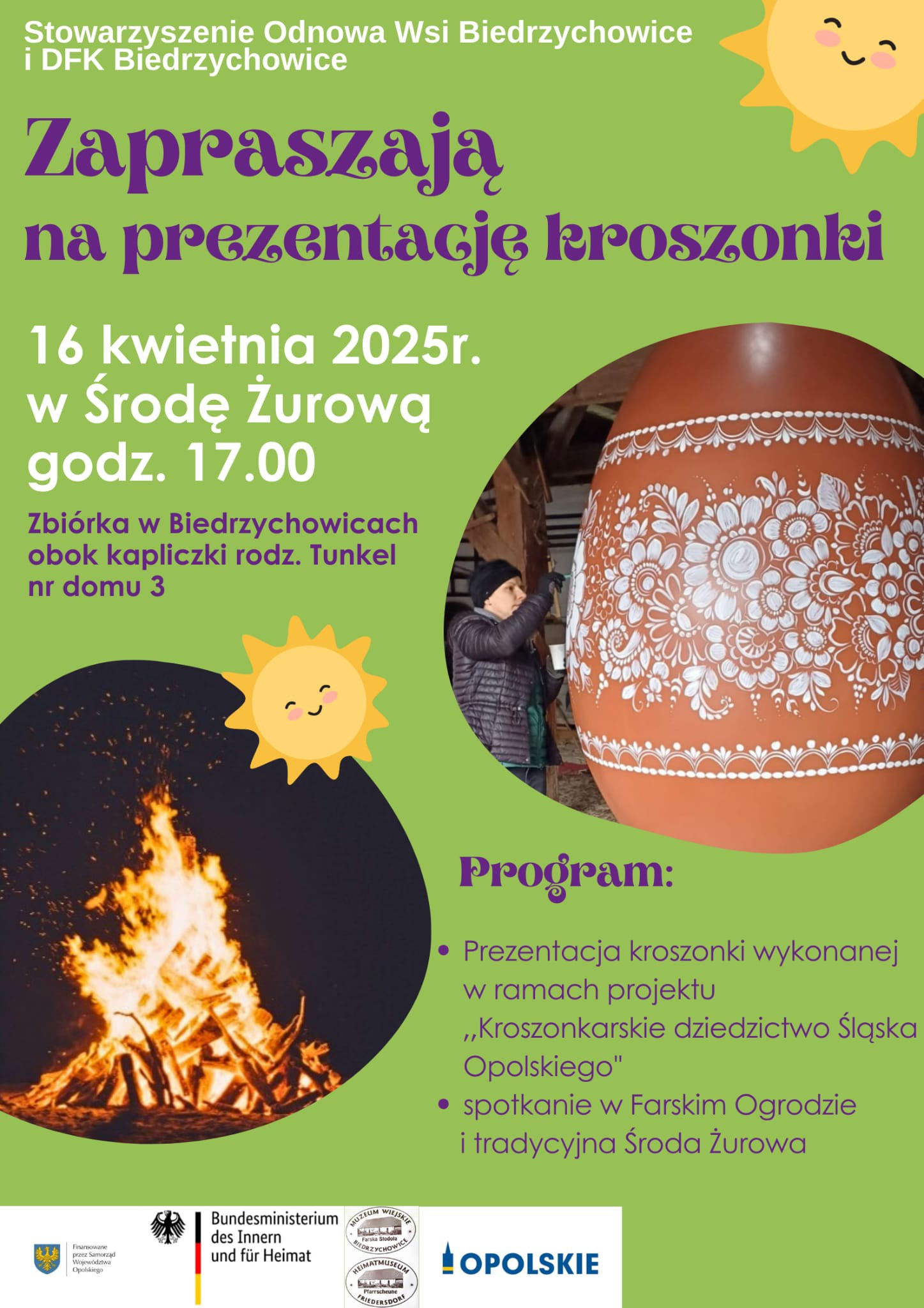 Prezentacja kroszonki w Biedrzychowicach