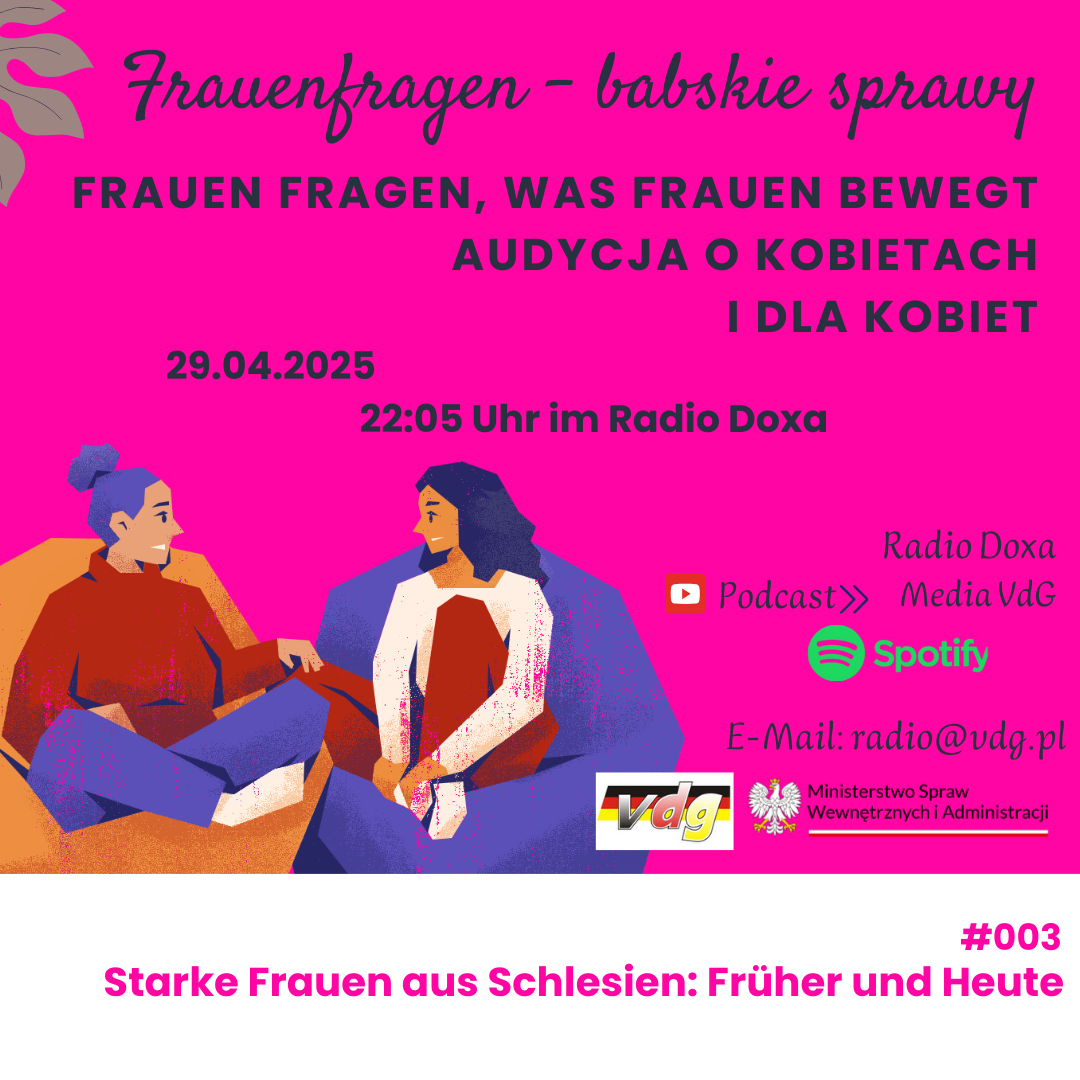 Frauenfragen 29.04.2025 – Starke Schlesische Frauen