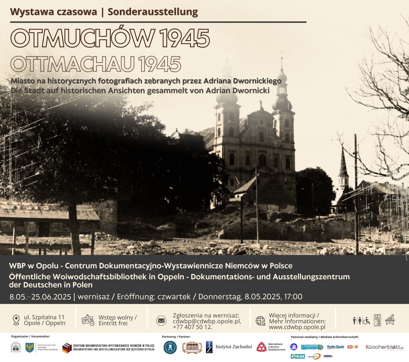 Otmuchów 1945. Miasto na historycznych fotografiach