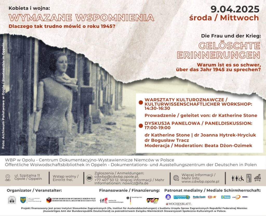 Gelöschte Erinnerungen.