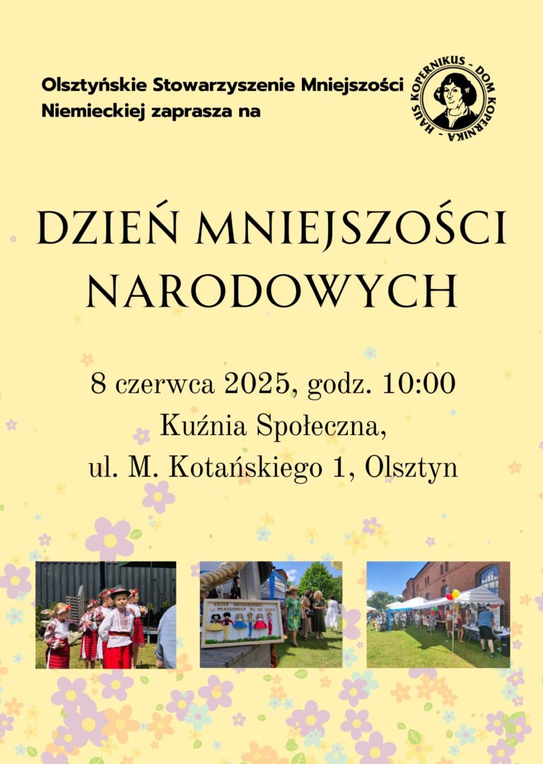 Dzień Mniejszości Narodowych w Olsztynie!