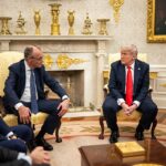 Polityka: Kanclerz Niemiec z wizytą w USA