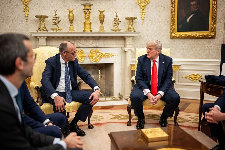 Polityka: Kanclerz Niemiec z wizytą w USA