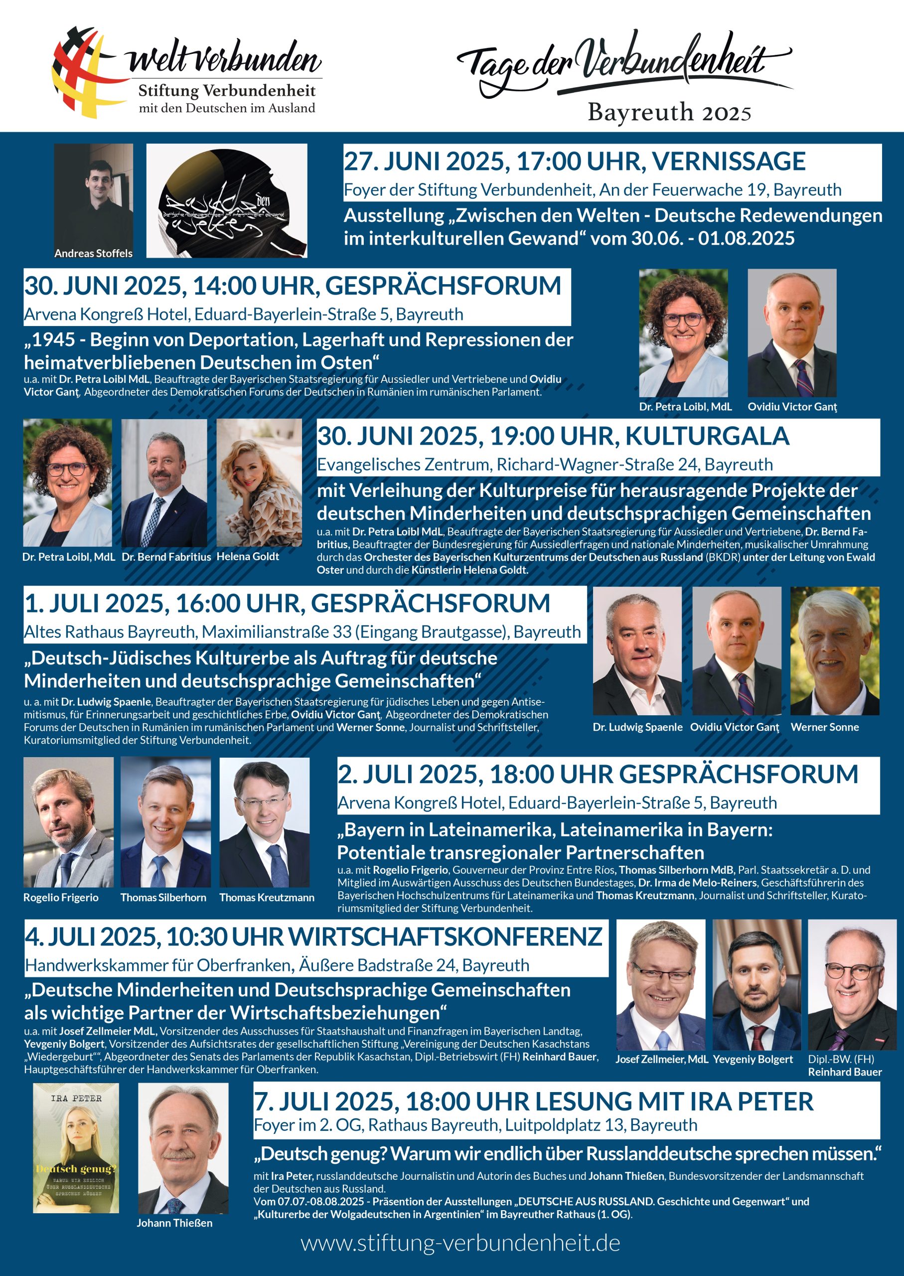 „Tage der Verbundenheit 2025“ in Bayreuth