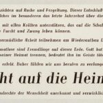 Ein Gründungsdokument wird 75 Jahre alt