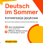 Letnie spotkania językowe dla dorosłych  