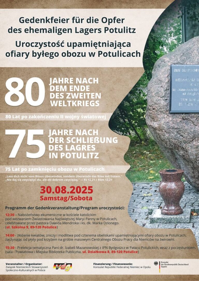 Nabożeństwo w 75. rocznicę zamknięcia obozu w Potulicach