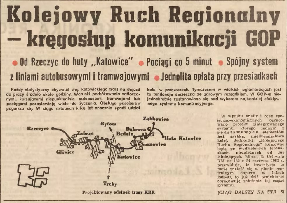 Nowoczesna S-Bahn dla Górnego Śląska