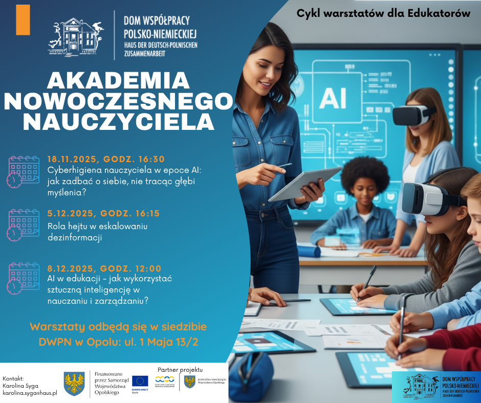 Warsztaty dla nauczycieli – Przyszłość edukacji z AI i cyberbezpieczeństwem