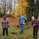 Blumen und Gedenken für die, die von uns gegangen sind