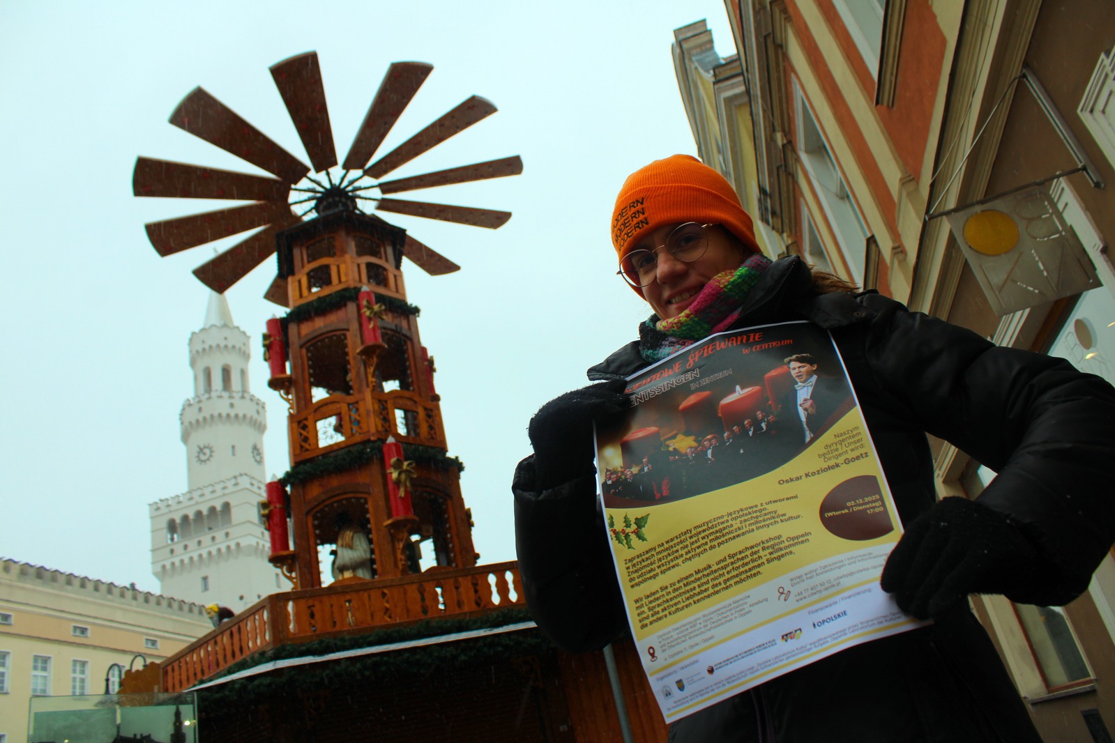 Adventssingen im Zentrum – Musik- und Sprachworkshop in Oppeln