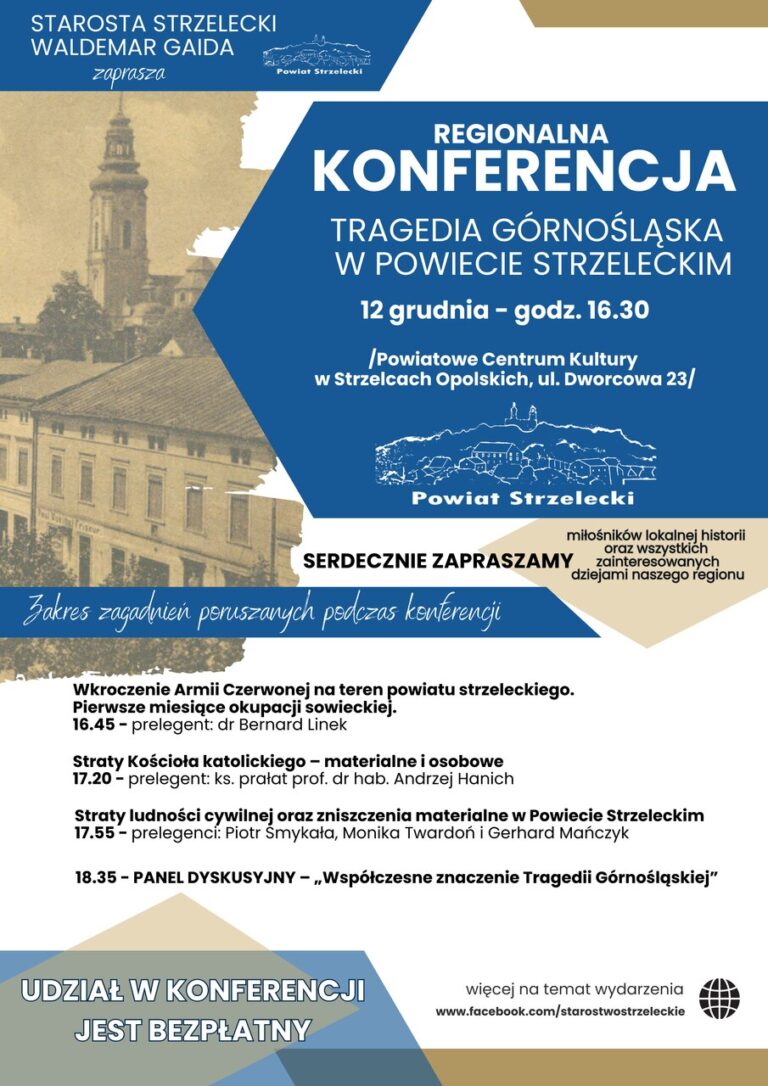 „Tragedia Górnośląska w powiecie strzeleckim”