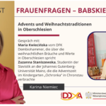 Frauenfragen – Advents- und Weihnachtstraditionen in Oberschlesien