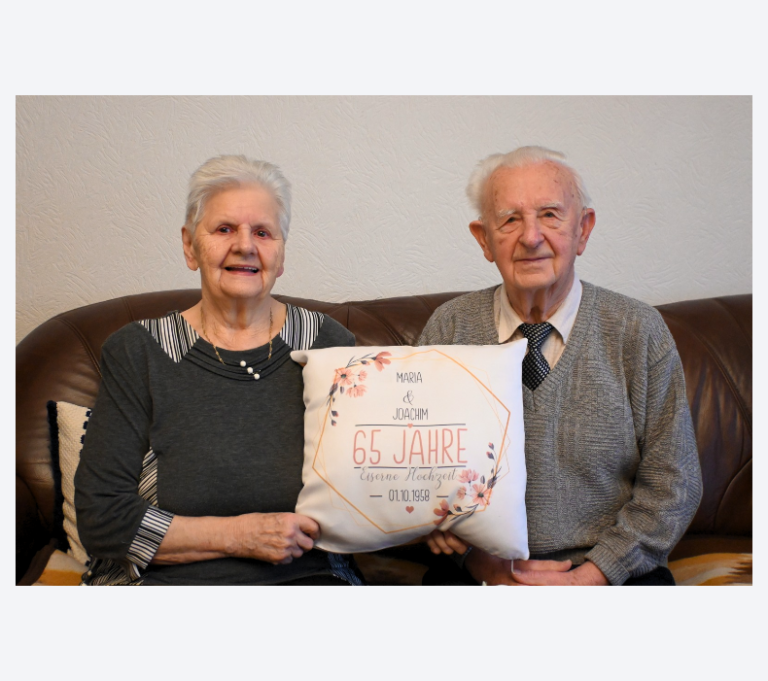 Ein Leben lang Hand in Hand: 68 Jahre Liebe unter Gottes Segen