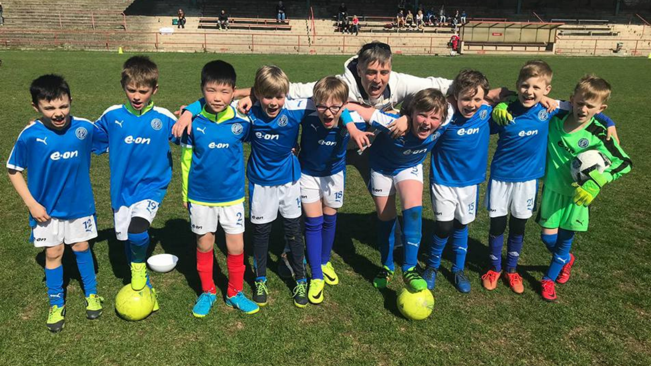 Historia piłki nożnej między kulturami: Niemiecki Klub Piłkarski Praga