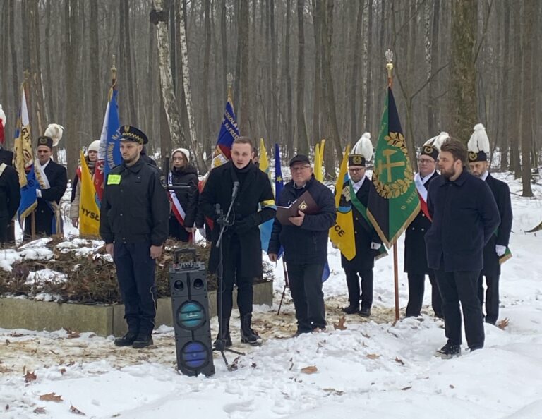 Myslowitz, wo der Terror die Farben (Schwarz) Weiß und Rot trug