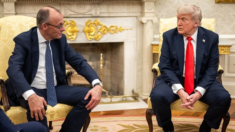 Vernünftiger Besuch des deutschen Bundeskanzlers im Weißen Haus