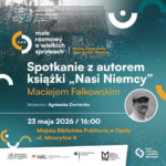 Spotkanie autorskie z Maciejem Falkowskim w Opolu
