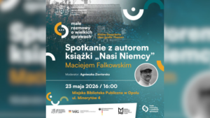 Spotkanie autorskie z Maciejem Falkowskim w Opolu