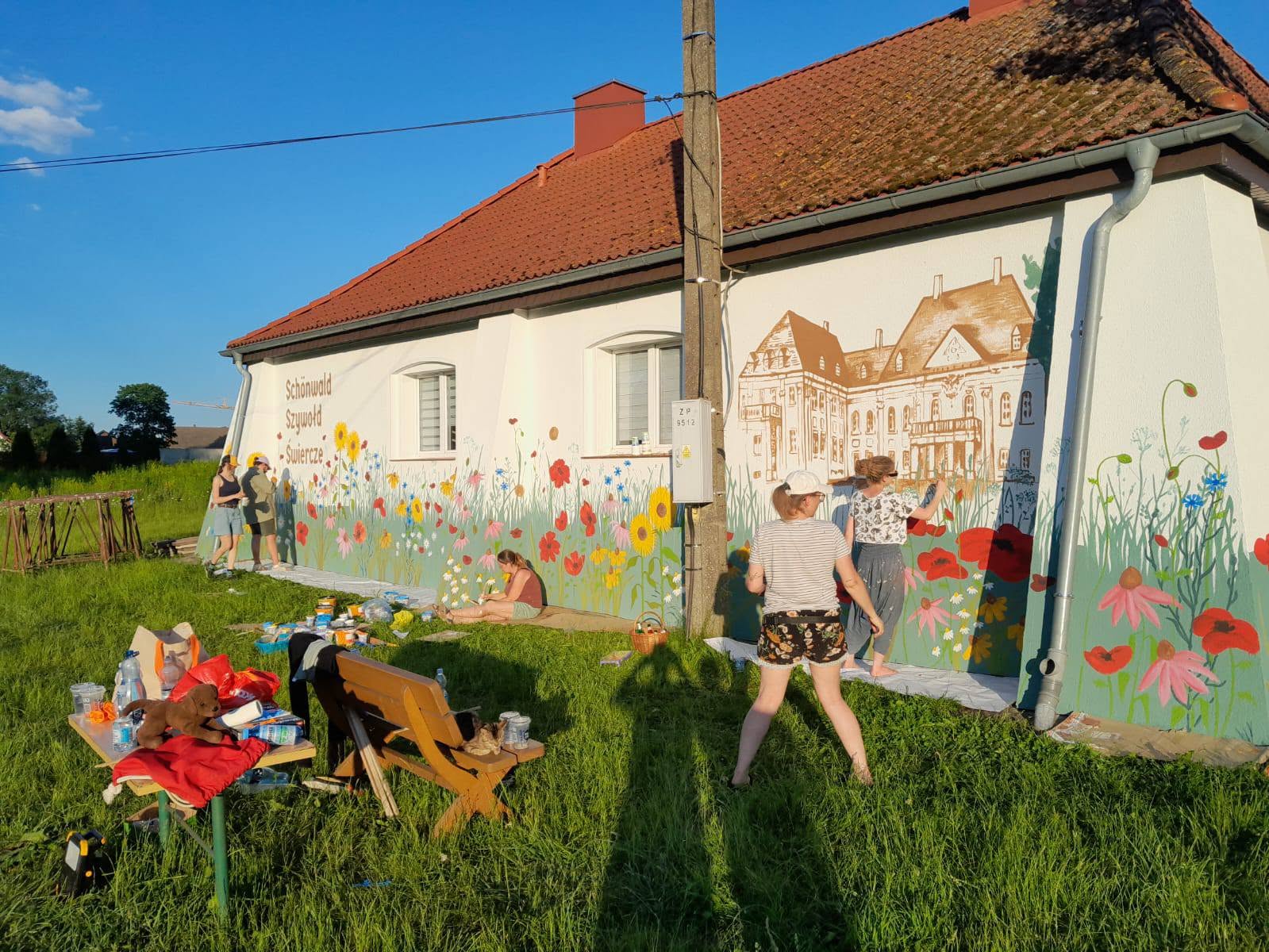 Blumenwiese auf der DFK-Wand