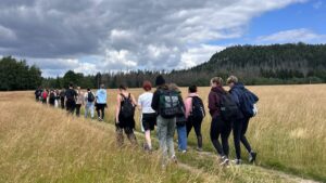 Sechs Tage voller Gespräche, Wanderungen und neuer Bekanntschaften