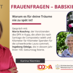 Warum es für deine Träume nie zu spät ist!