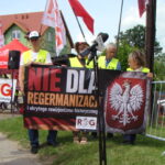 Antyniemiecka manifestacja w Gołdapi