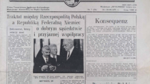 Dwa traktaty, jedna decyzja: ratyfikacja traktatu granicznego i traktatu o dobrym sąsiedztwie w październiku 1991 roku