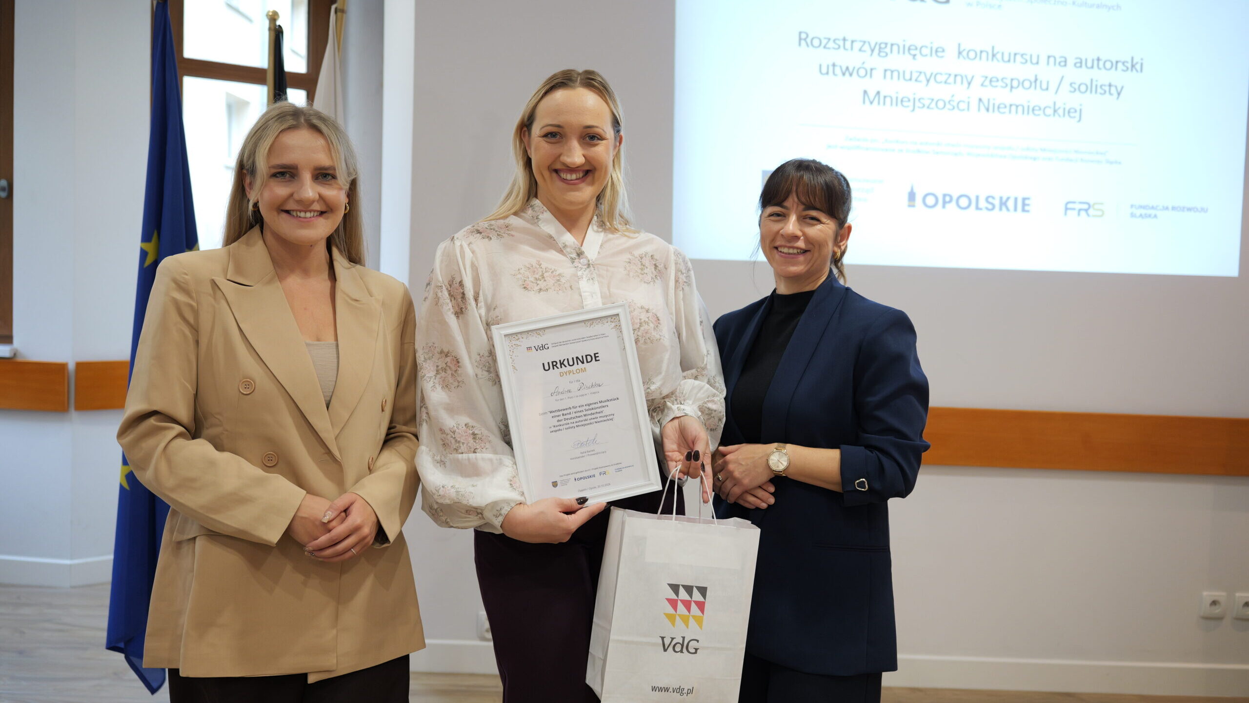 Andrea Rischka gewinnt Musikwettbewerb der deutschen Minderheit